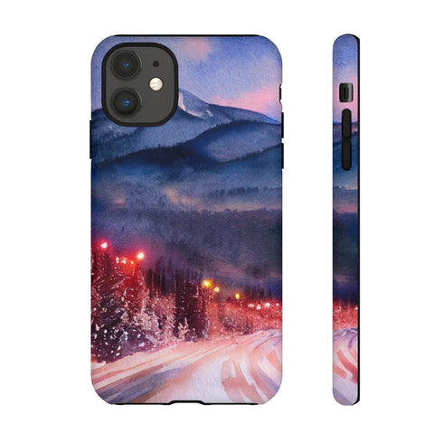 Christmas in Vail Colorado - Impact Resistant Phone Case iPhone 11 Matte